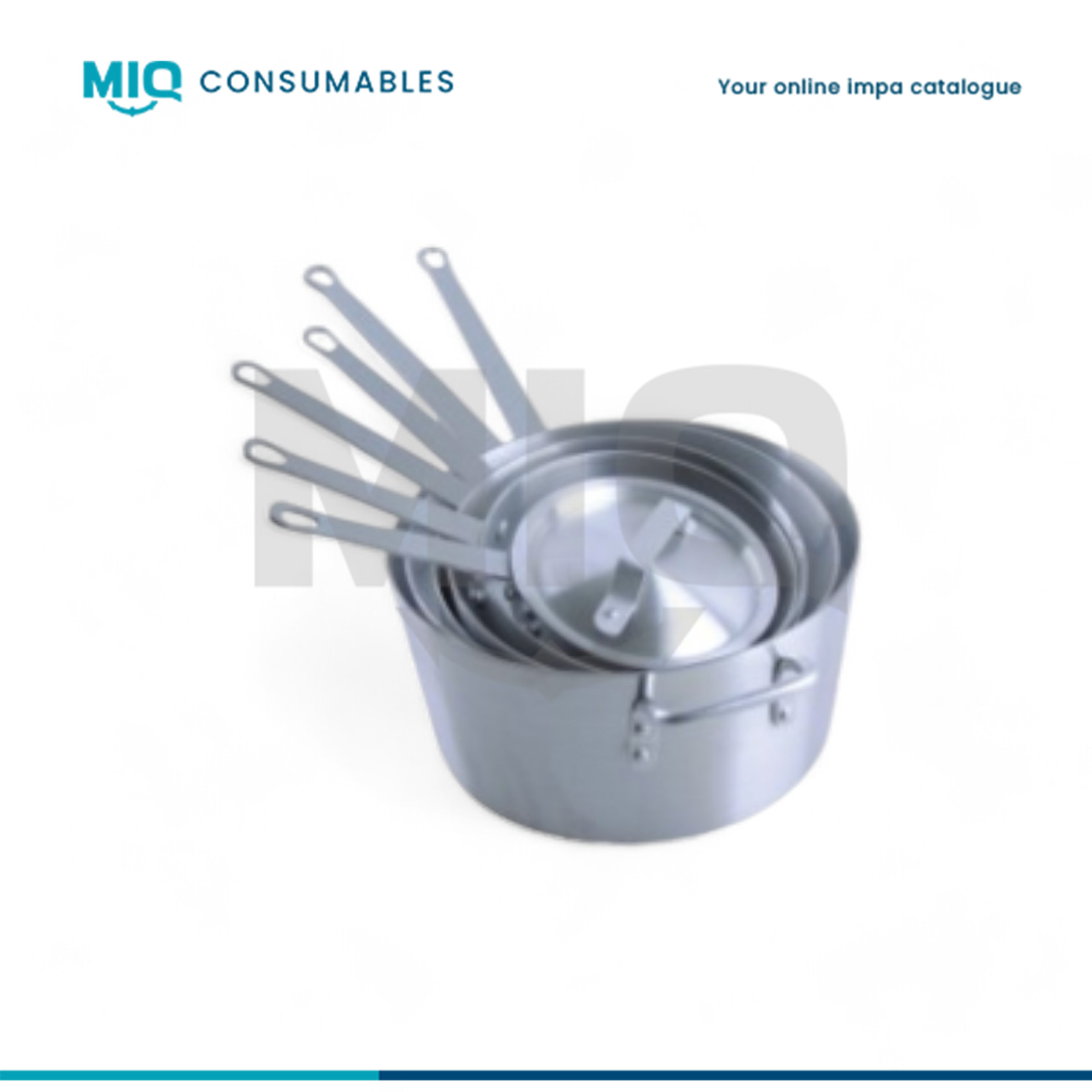 IMP．IMPERIAL IMPA 171836 – Sauce Pan Alum Heavy Duty, 12ltr | MIQ Consumables